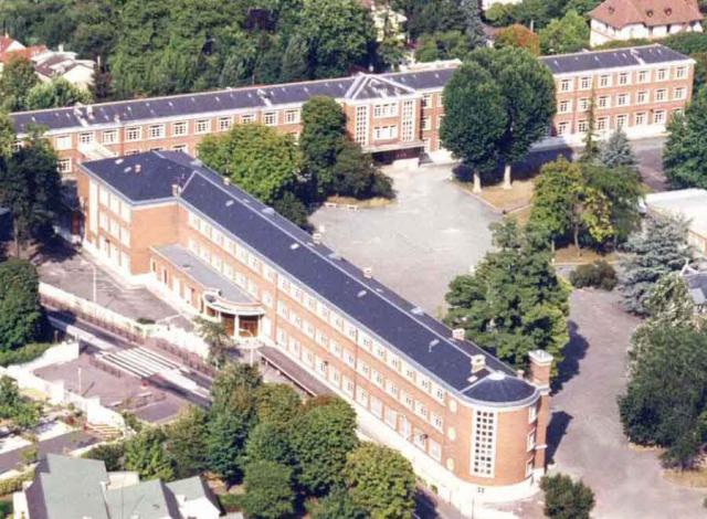 Lycée Polyvalent Gustave-Monod, vue aérienne
